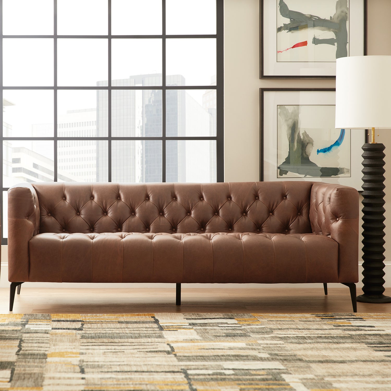 Hooker Furniture Nicolla Stationary Sofa