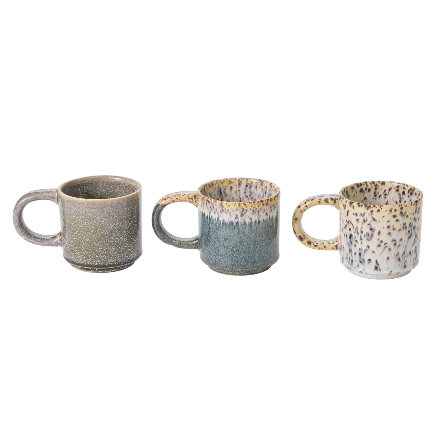 Starling Mug Set of 4 displayed in an interior setting