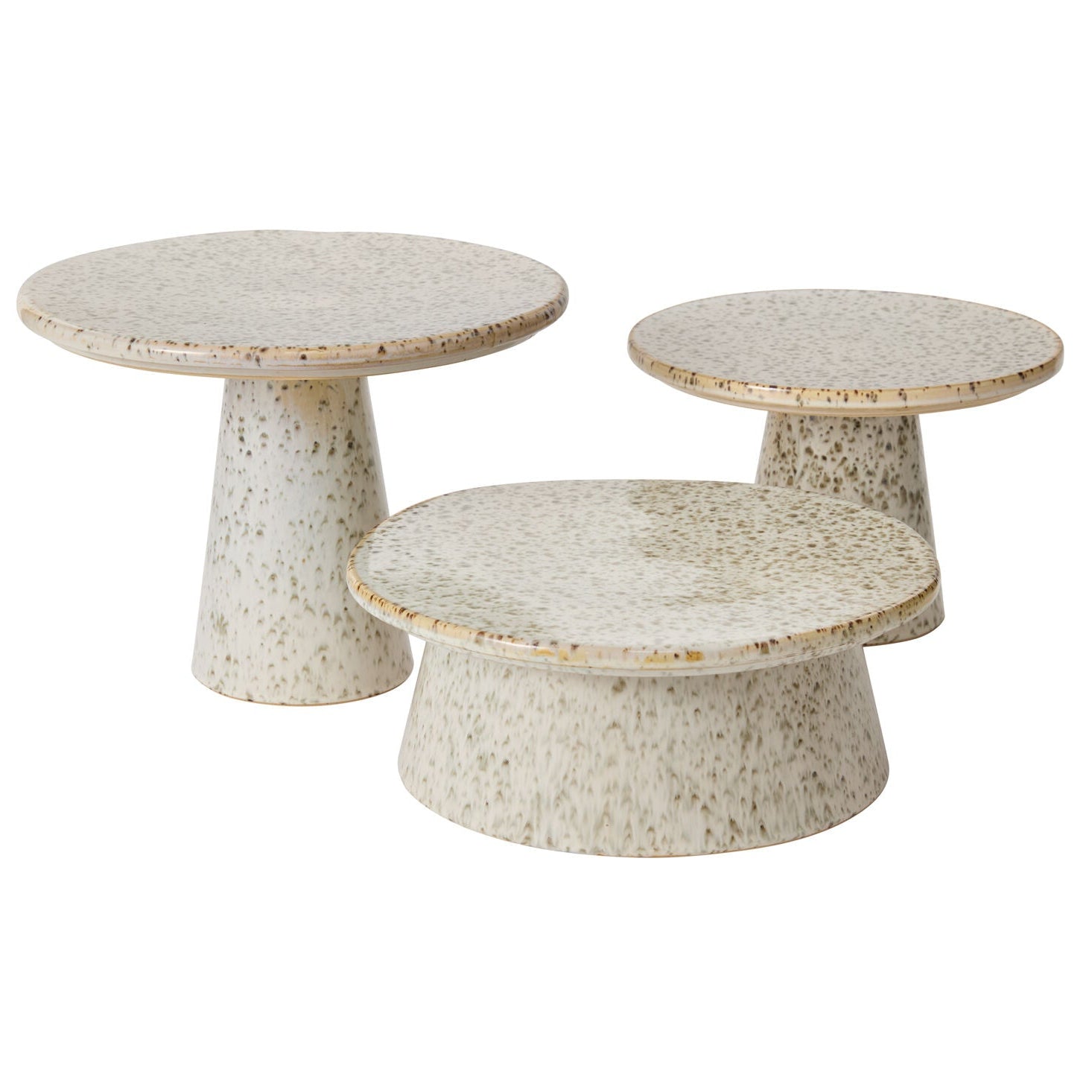 Starling Serving Stand displayed in an interior setting