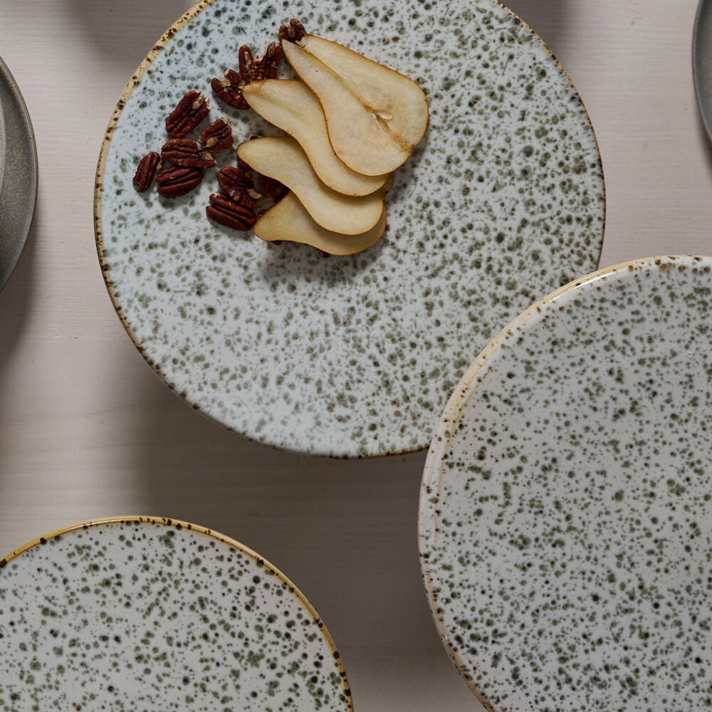 Starling Serving Stand styled on a home surface