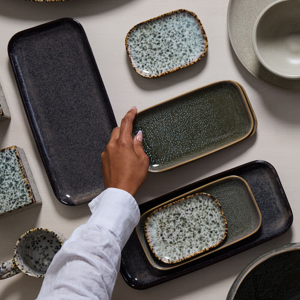 Starling Serving Tray Set of 3 displayed in an interior setting