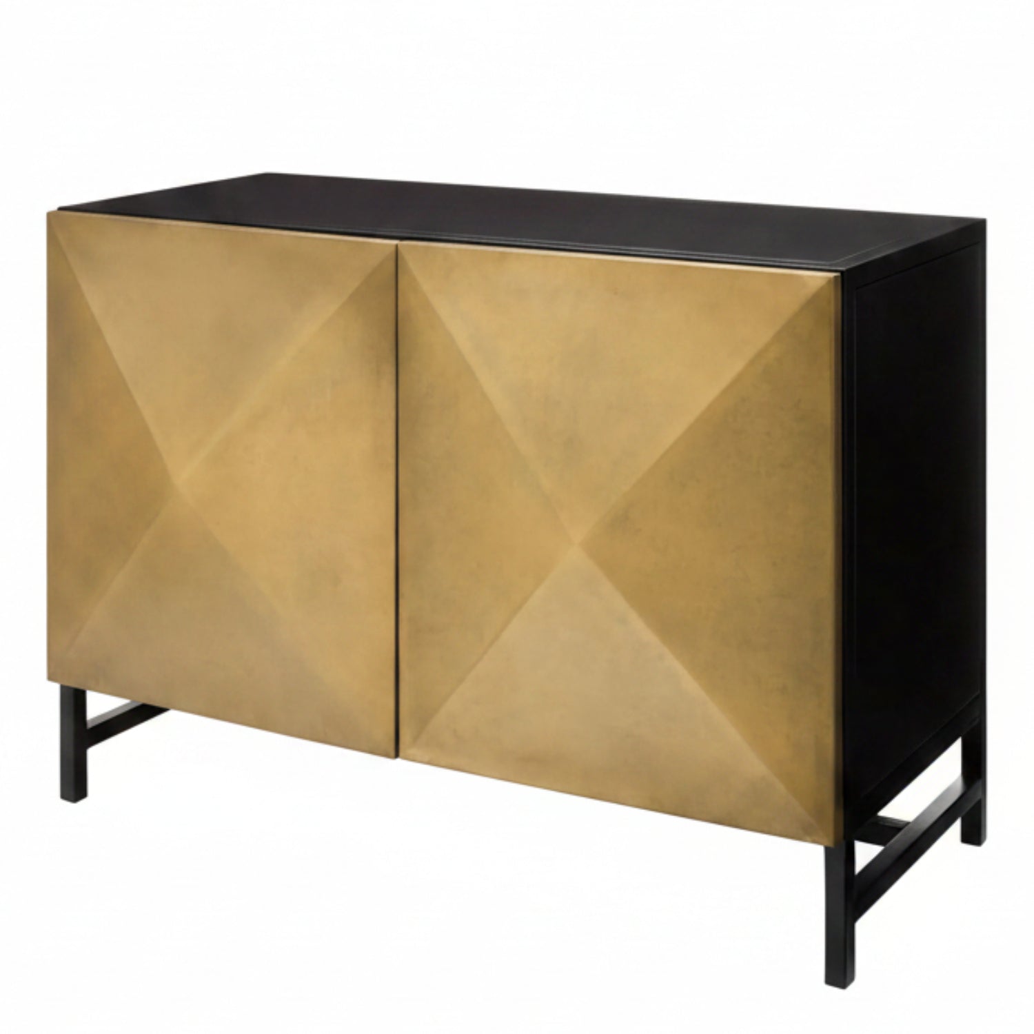 Theano Black Iron Cabinet
