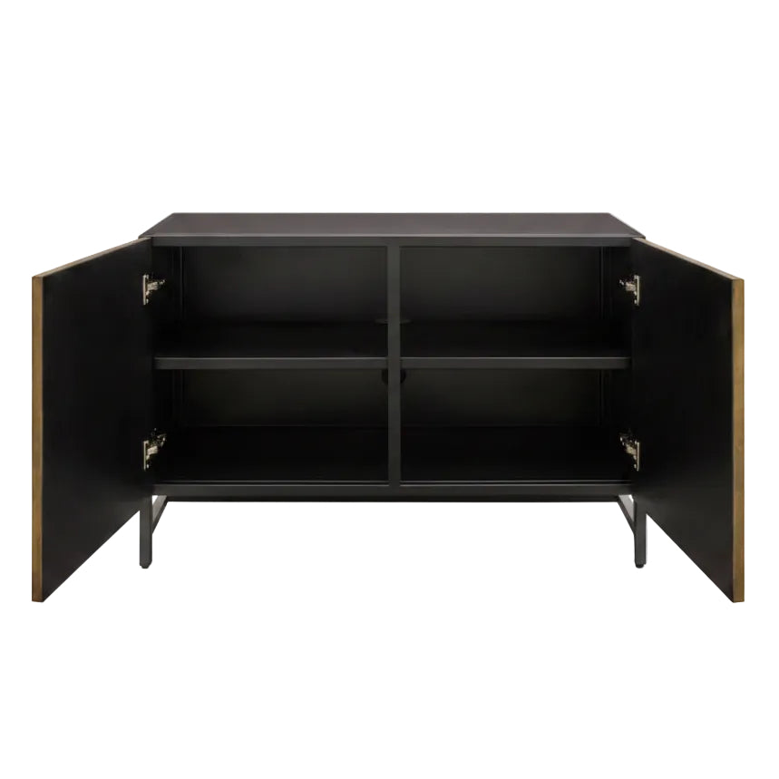 Theano Black Iron Cabinet