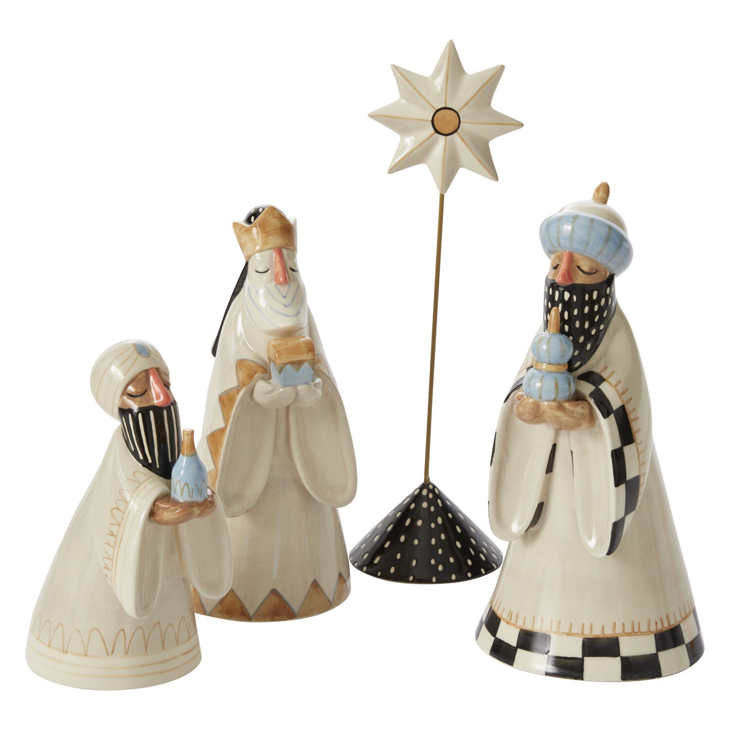 Three Kings Figurines Set