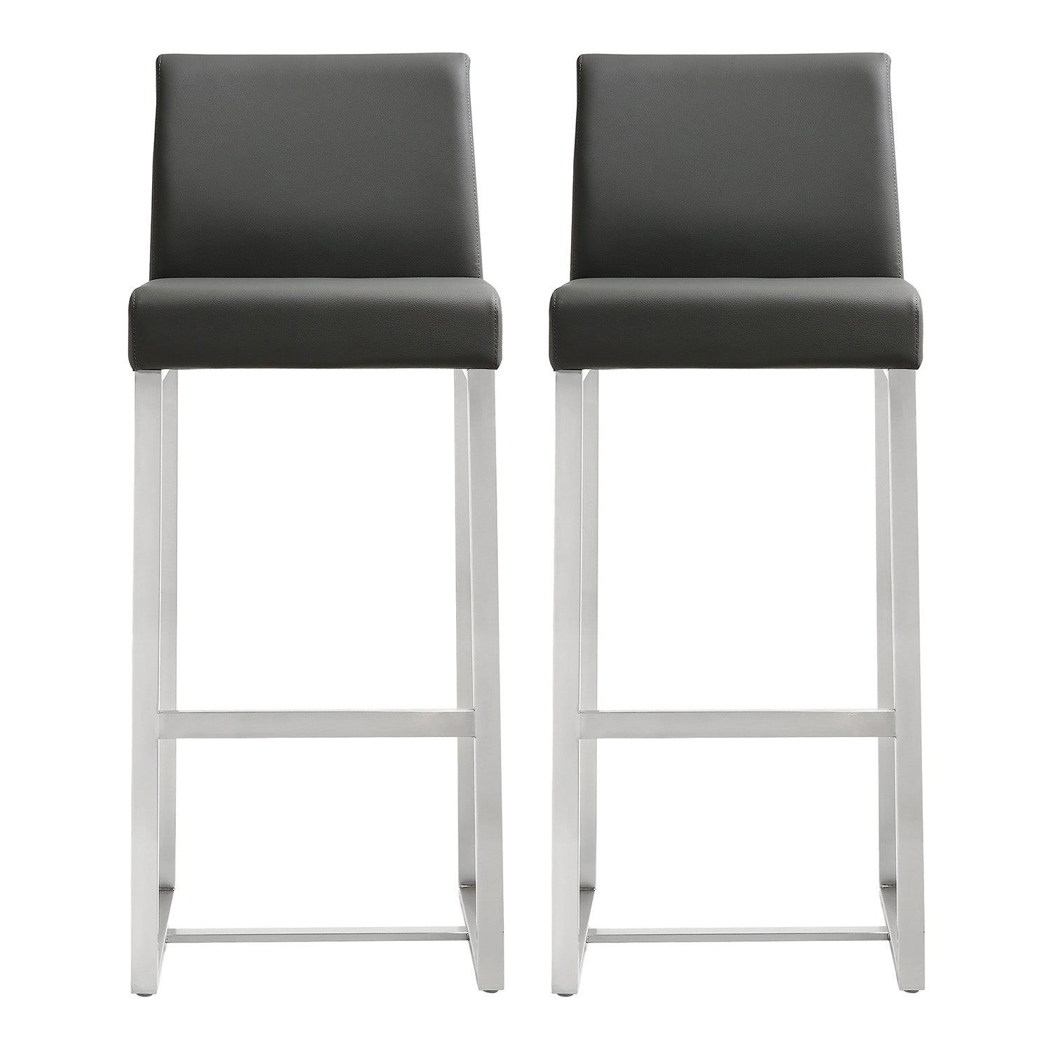 TOV Furniture Denmark Stainless Steel Barstool
