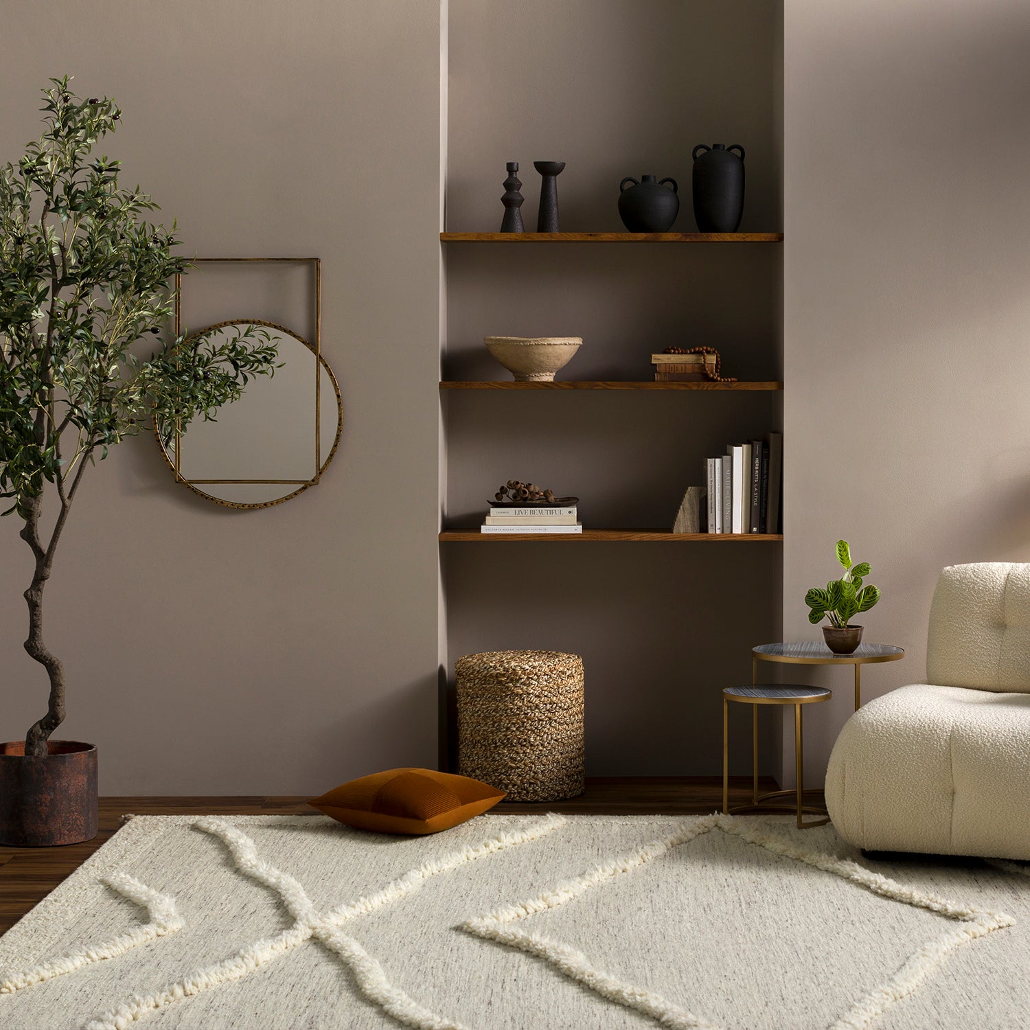 Surya Tripoli Diamond Hand Knotted Rug