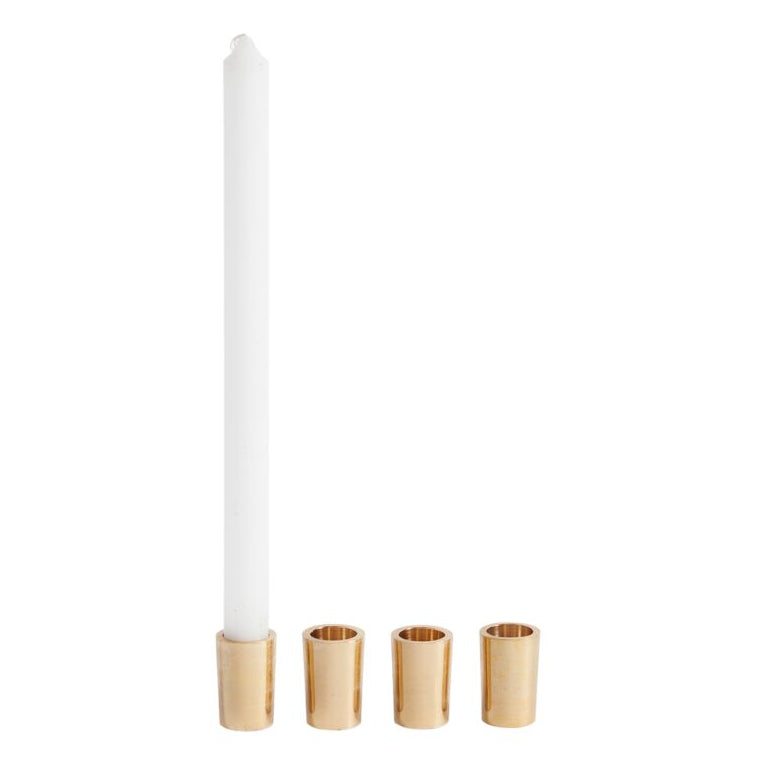 Tune Candleholder Set of 4 displayed in an interior setting