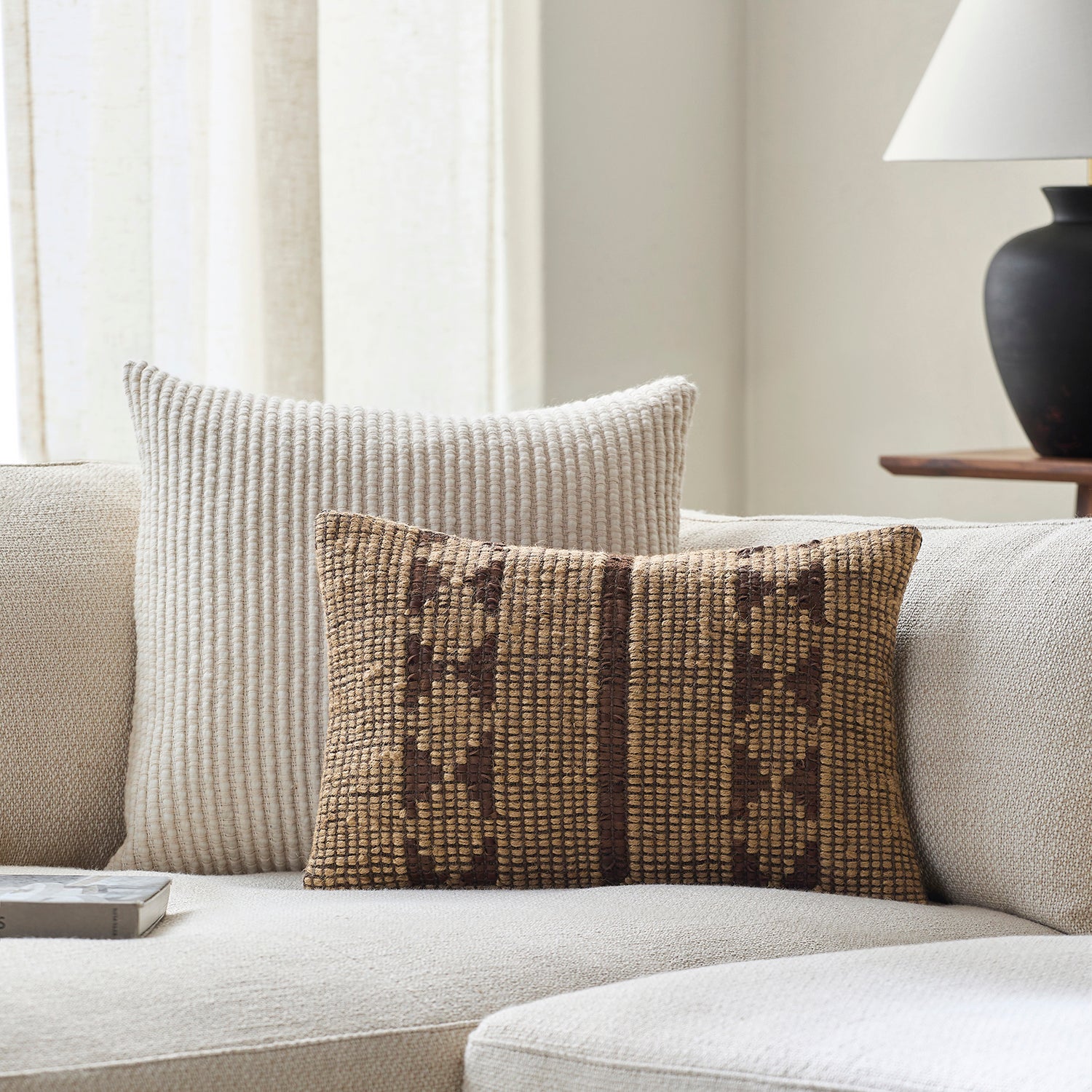 Twareg Dia Lumber Throw Pillow