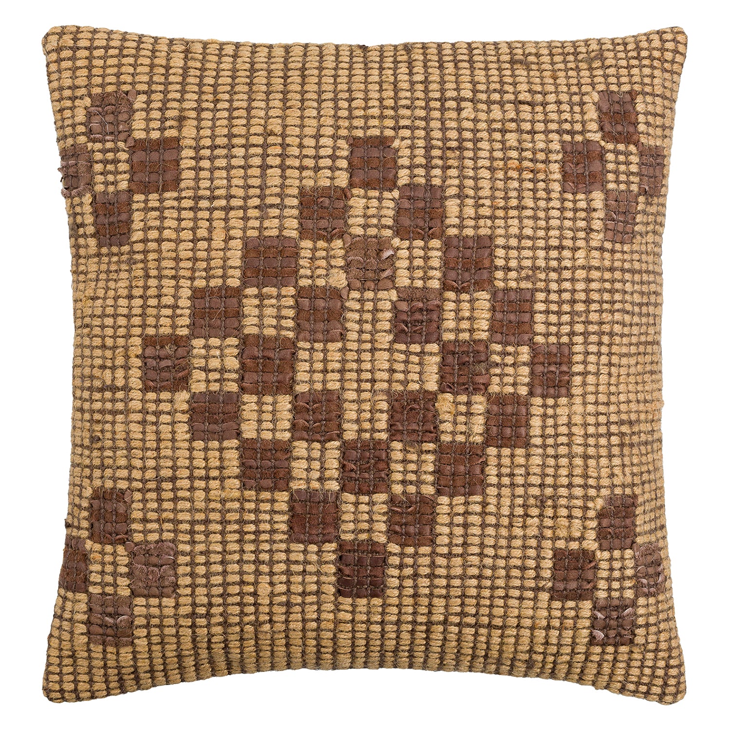 Twareg Check Throw Pillow