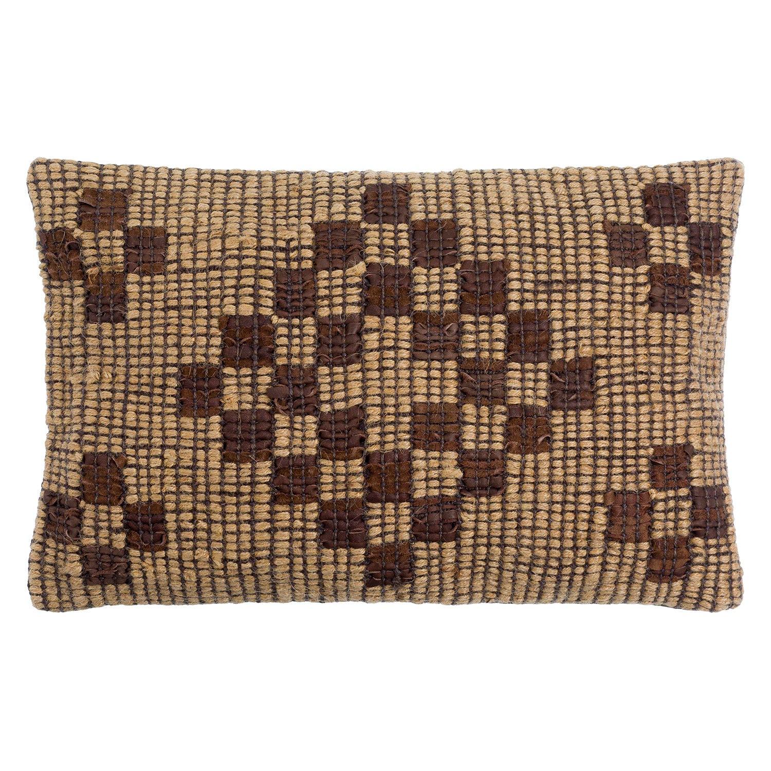 Twareg Check Lumber Throw Pillow