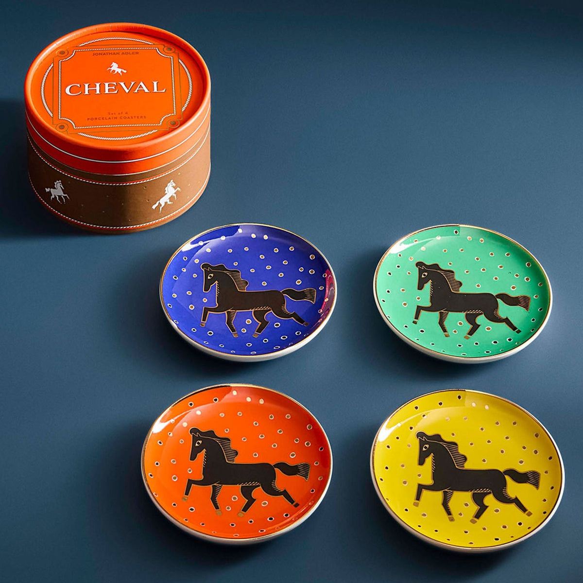 Jonathan Adler Cheval Coaster Set