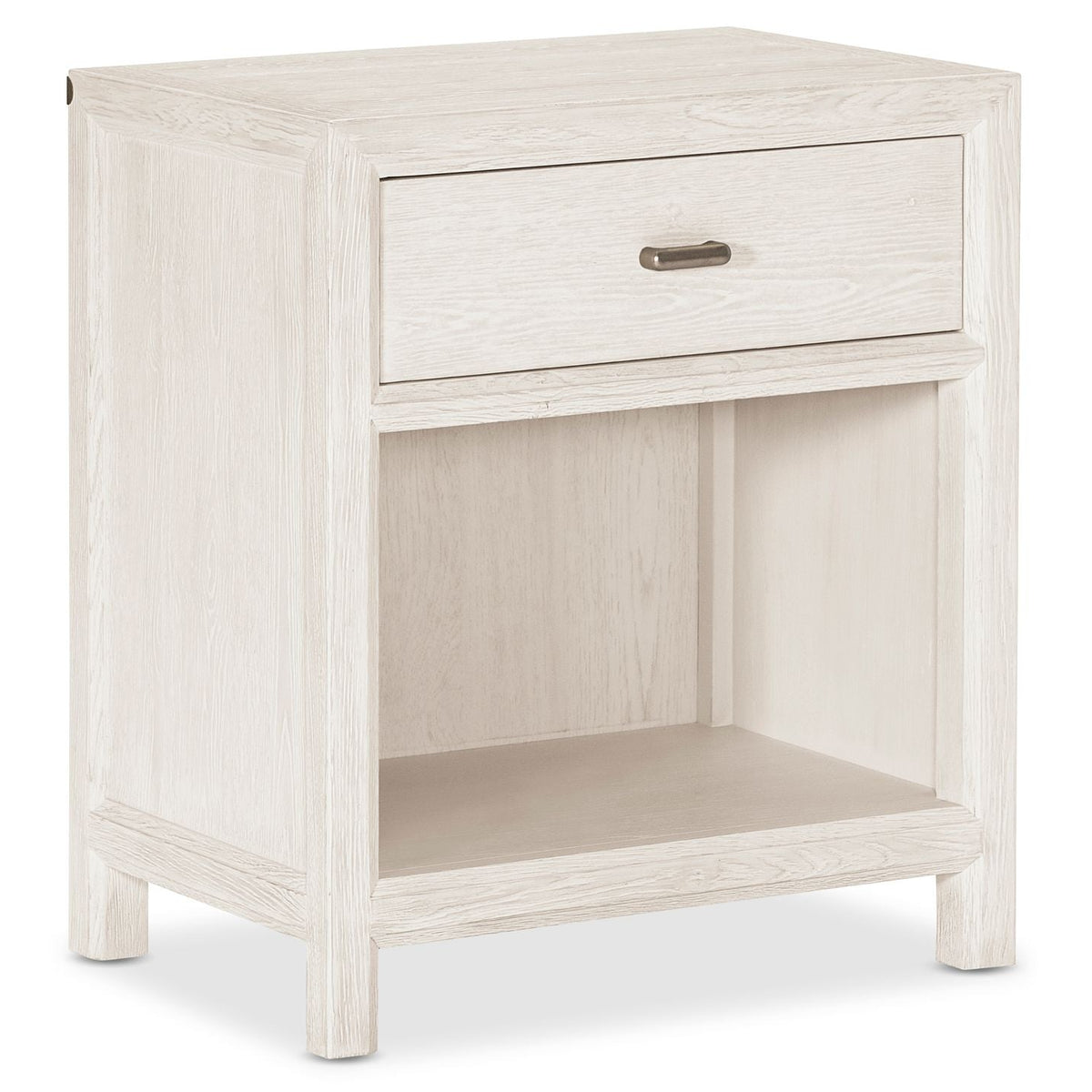 Margaritaville Duval Open Nightstand in Sun-Bleached, primary product view