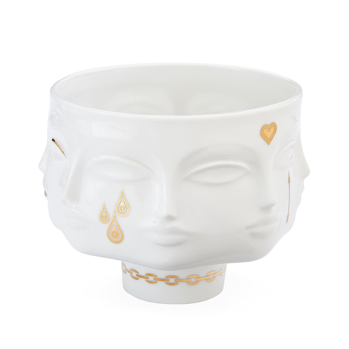 Jonathan Adler Gilded Dora Maar Pedestal Bowl