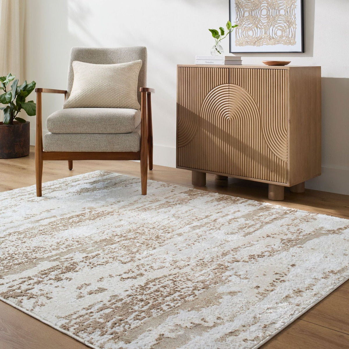 Livabliss Sunrise Machine Woven Rug