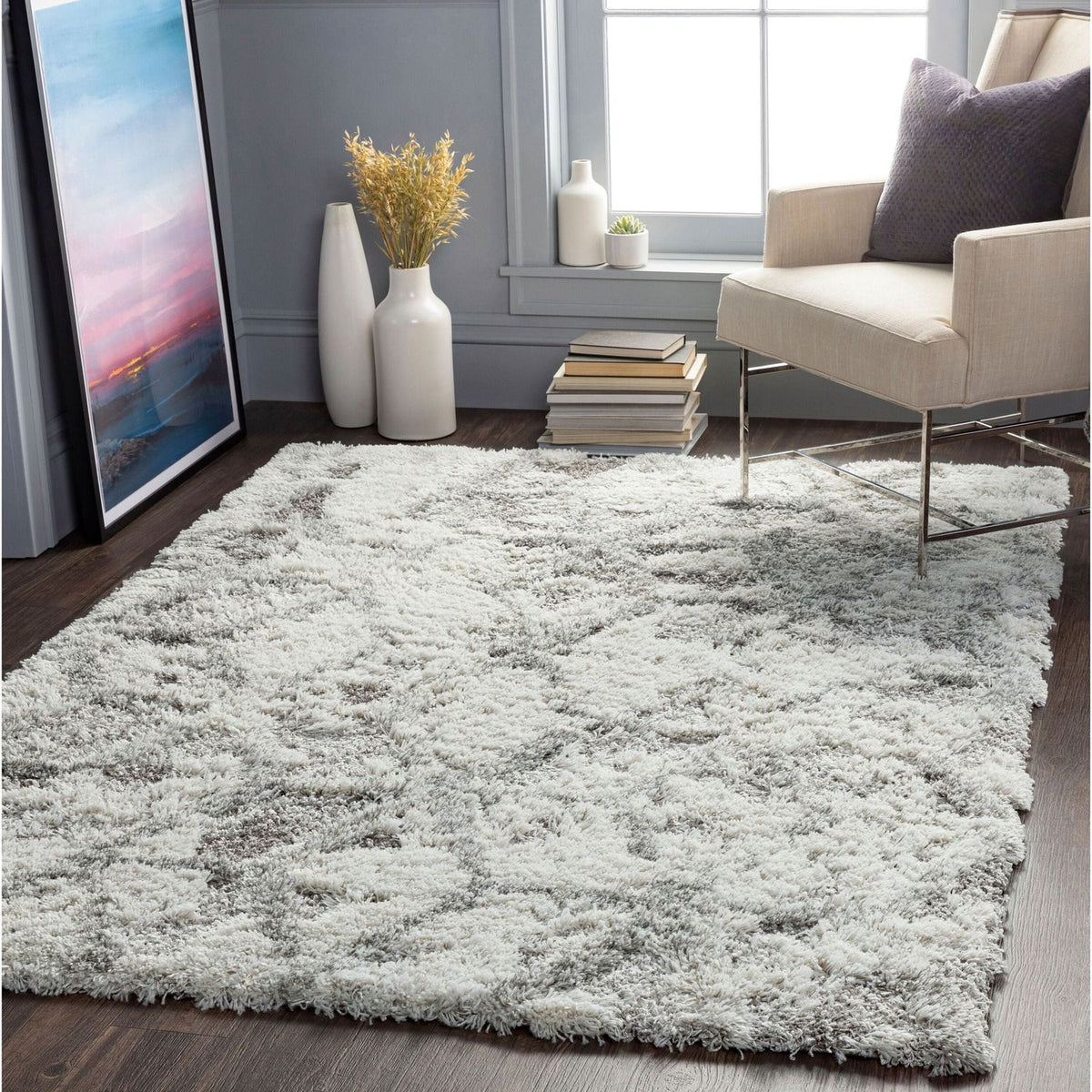 Livabliss Alta Shag ASG-2302 Machine Woven Rug