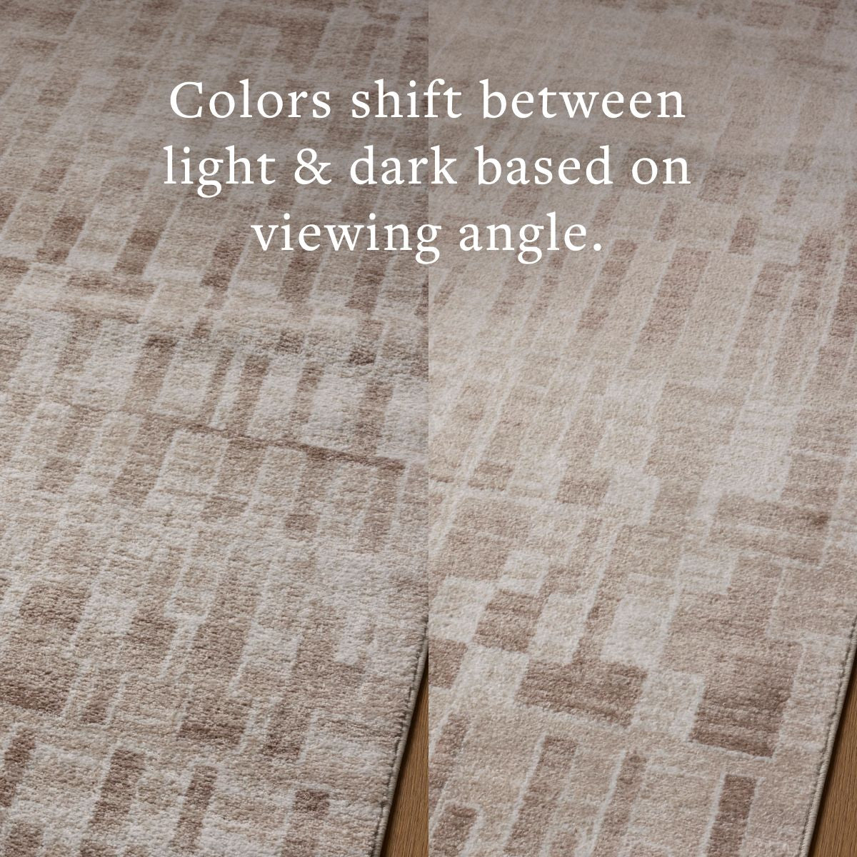 Loloi Lune Ivory / Mushroom Power Loomed Rug