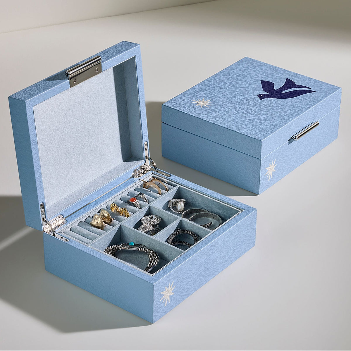 Jonathan Adler Playa Leather Jewelry Box