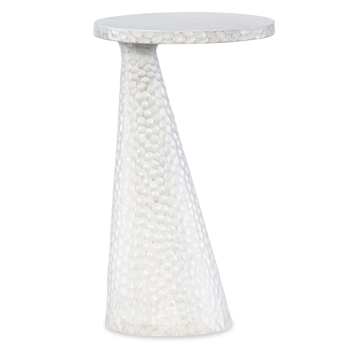 Margaritaville Mangrove Spot Table in Weathered White, primary product view