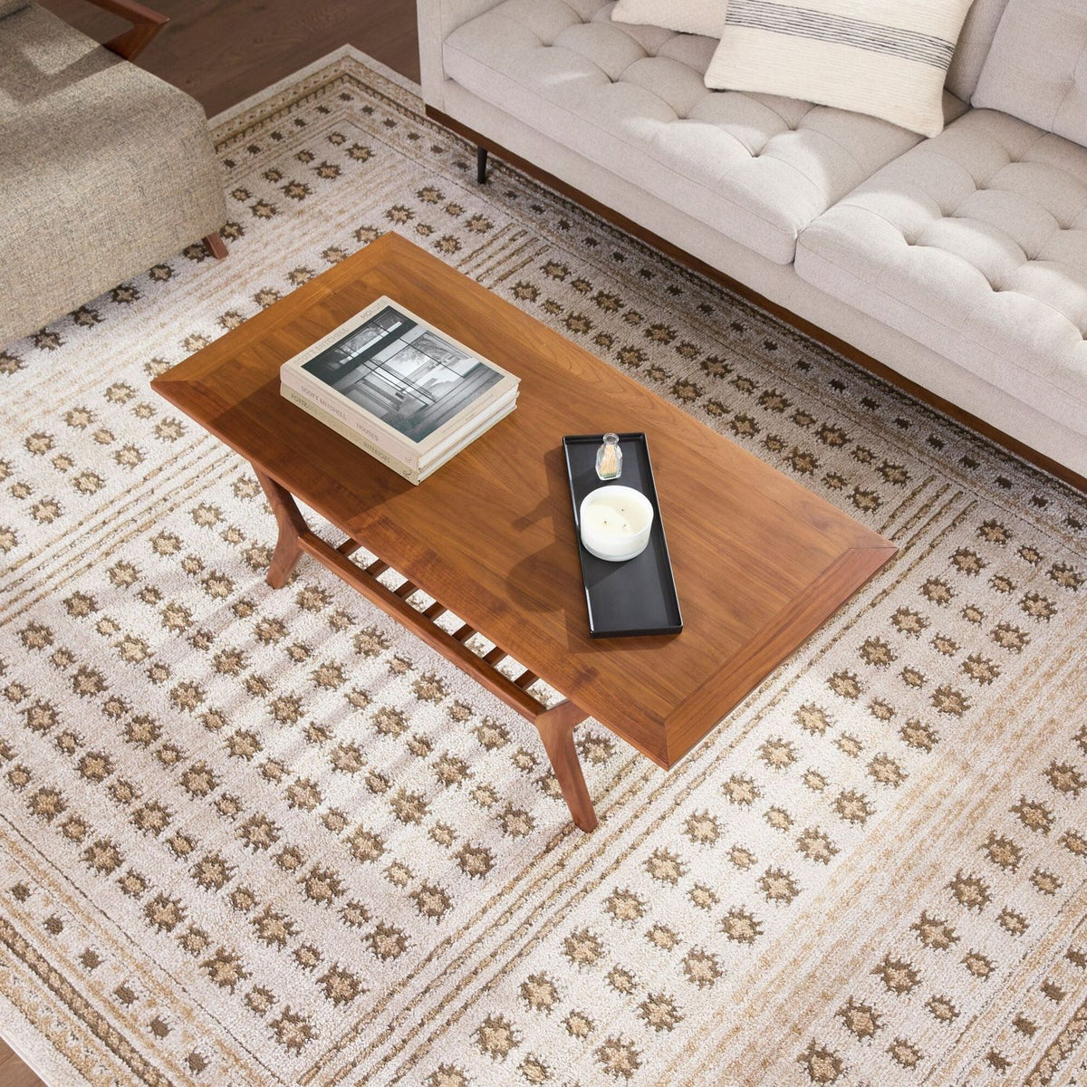 Elle Decor x Livabliss Alma EDAL-2305 Machine Woven Rug