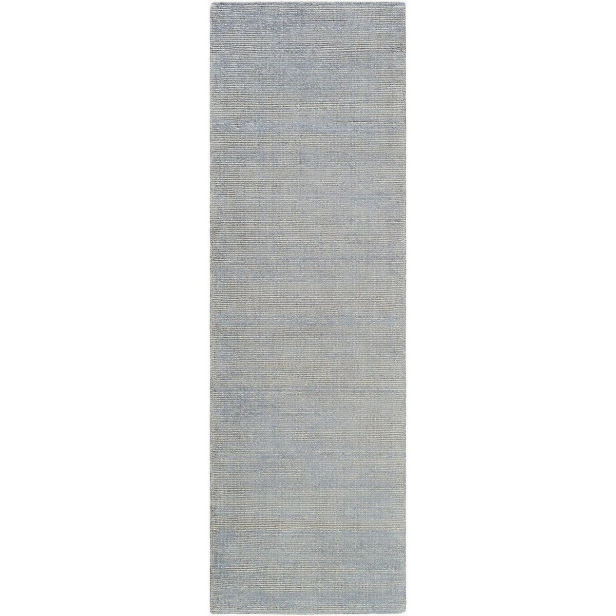 Surya Prague Hand Loomed area rug in 60% Viscose, 40% Wool, shown in Slate, Ivory
