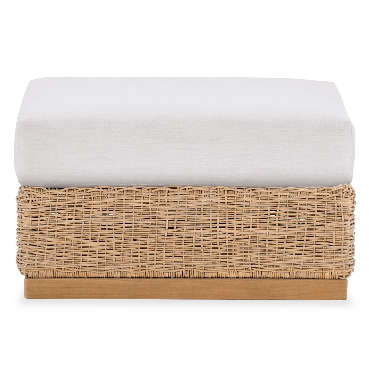 Margaritaville Somerset Outdoor Ottoman in Poros Dune