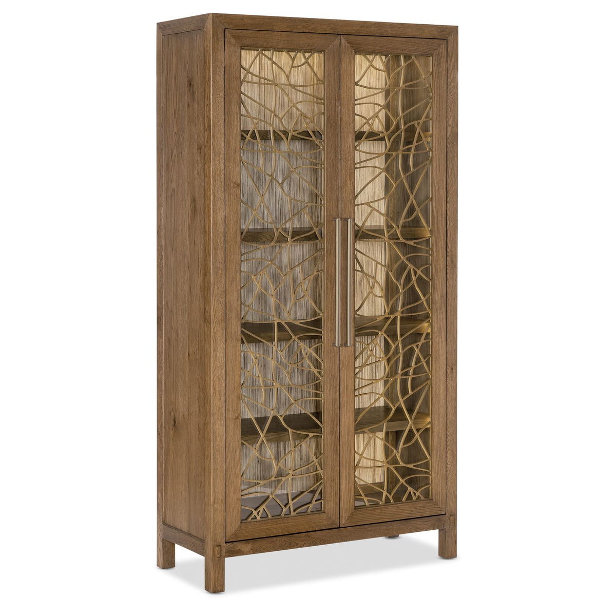 Margaritaville Roatan Display Cabinet in Terra, primary product view