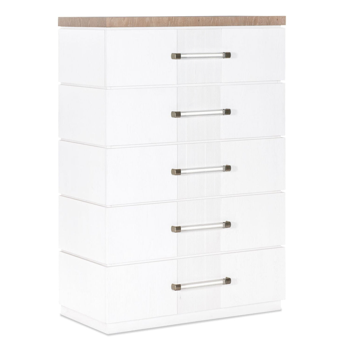 Margaritaville Key Largo Drawer Chest in Sea Salt body / Arroyo top, primary product view