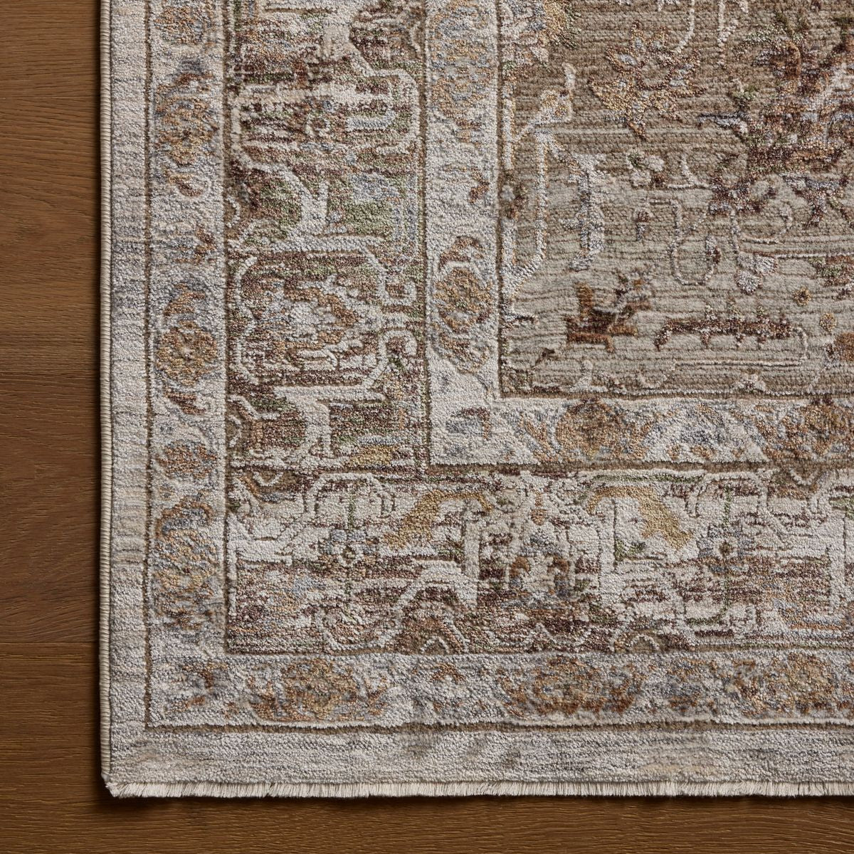 Loloi Aylin Pebble / Multi Power Loomed Rug