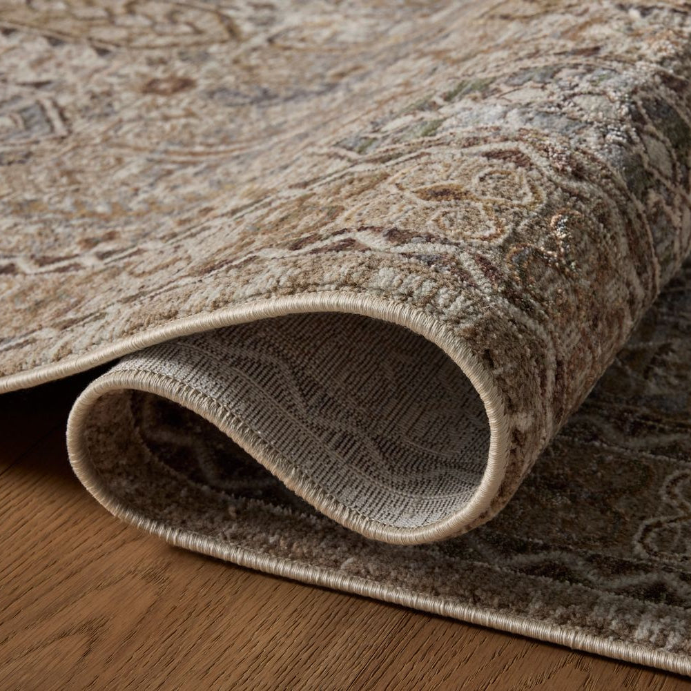 Loloi Aylin Taupe / Multi Power Loomed Rug