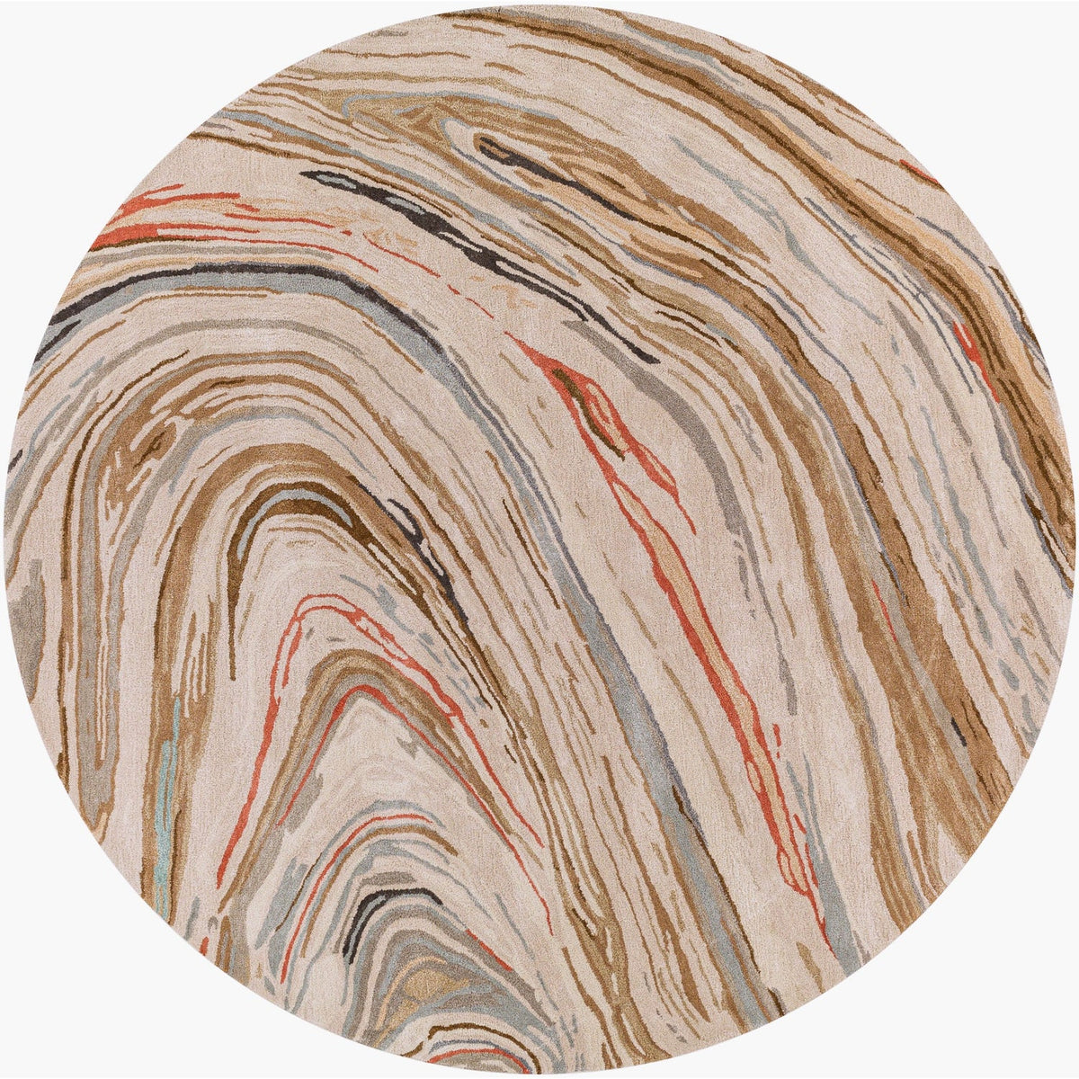 Surya Kavita KVT-2310 Hand Tufted Rug made from a viscose-and-wool blend