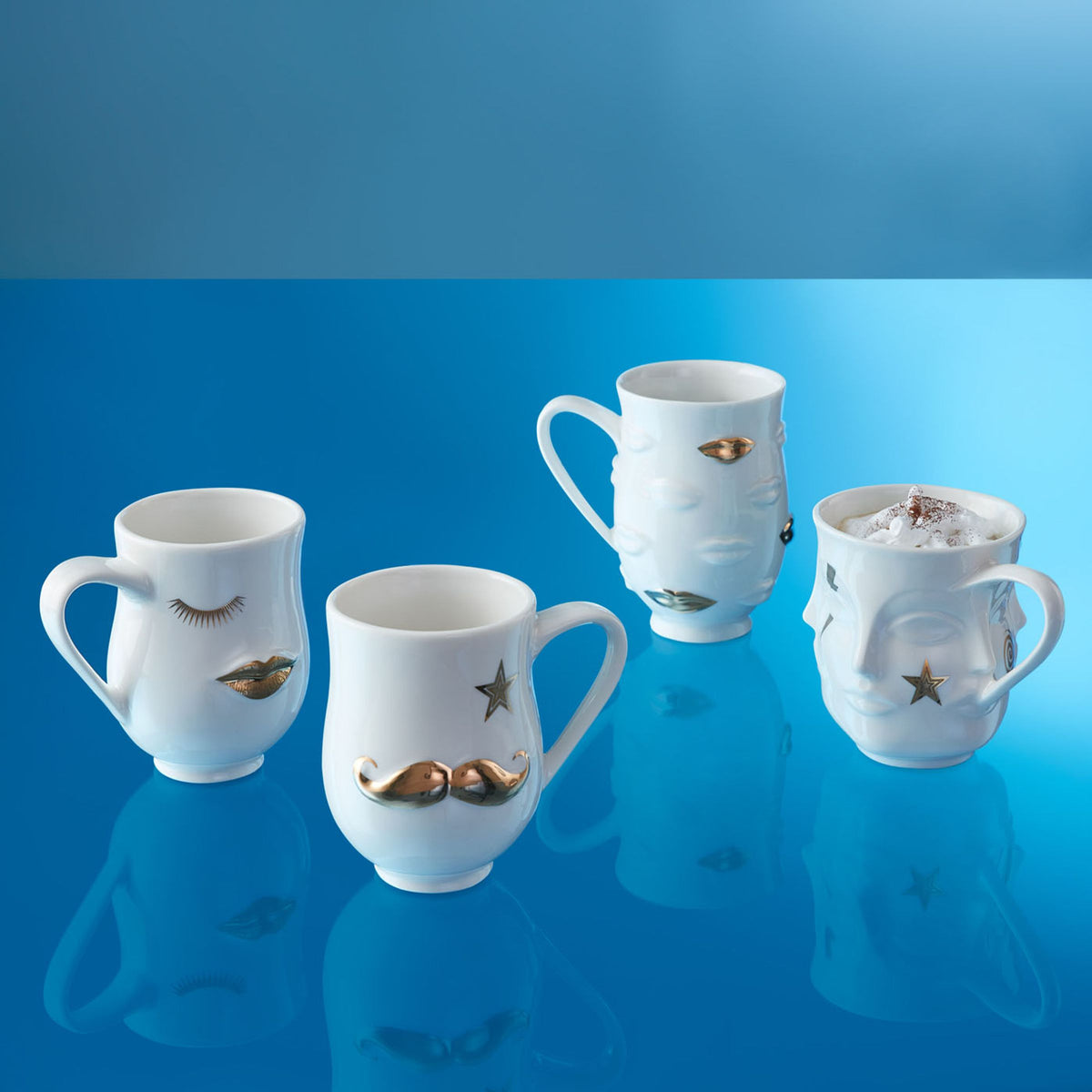 Jonathan Adler Gilded Dora Maar Mug