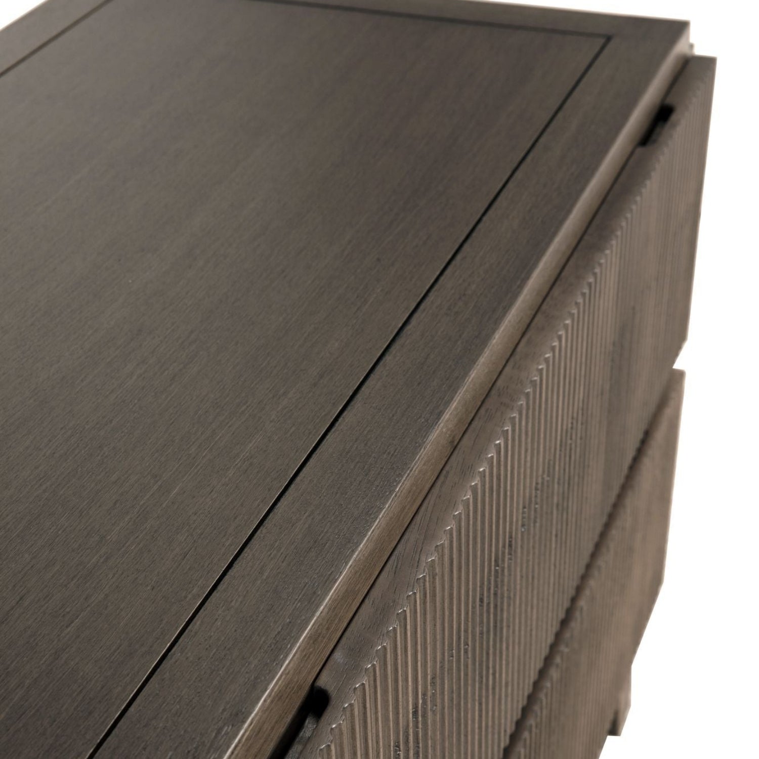 Noir Plato Greige Walnut Sideboard with a sleek silhouette