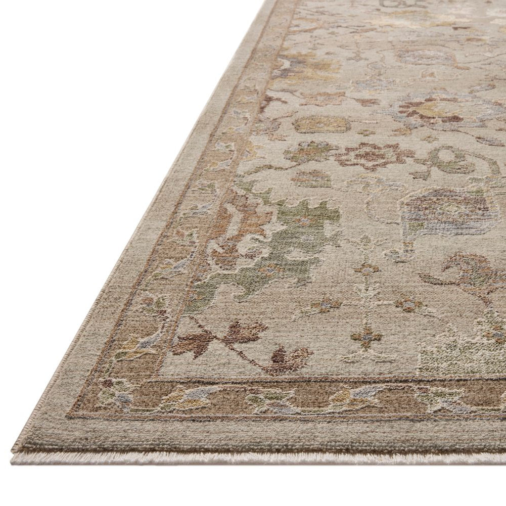 Loloi Aylin Fog / Plum Power Loomed Rug