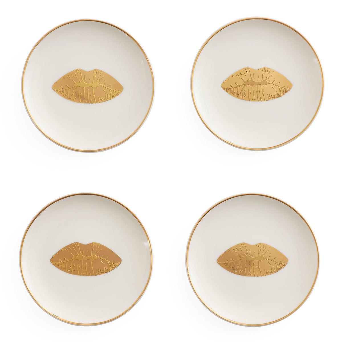 Jonathan Adler Lips Coaster Set