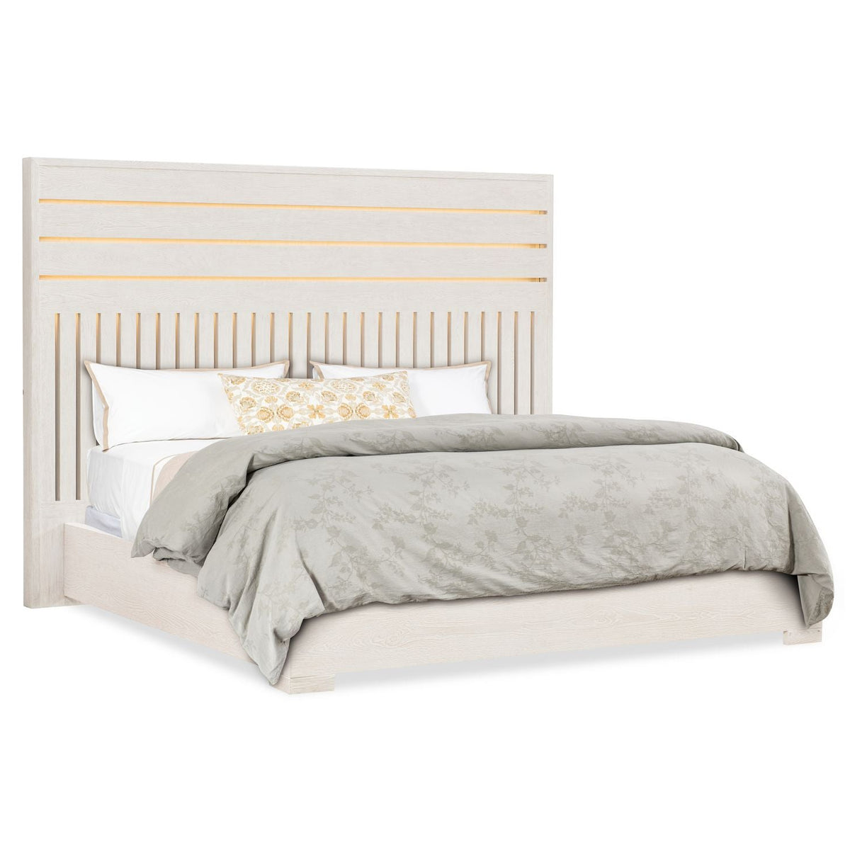 Margaritaville Duval Panel Bed in Sun-Bleached, primary product view
