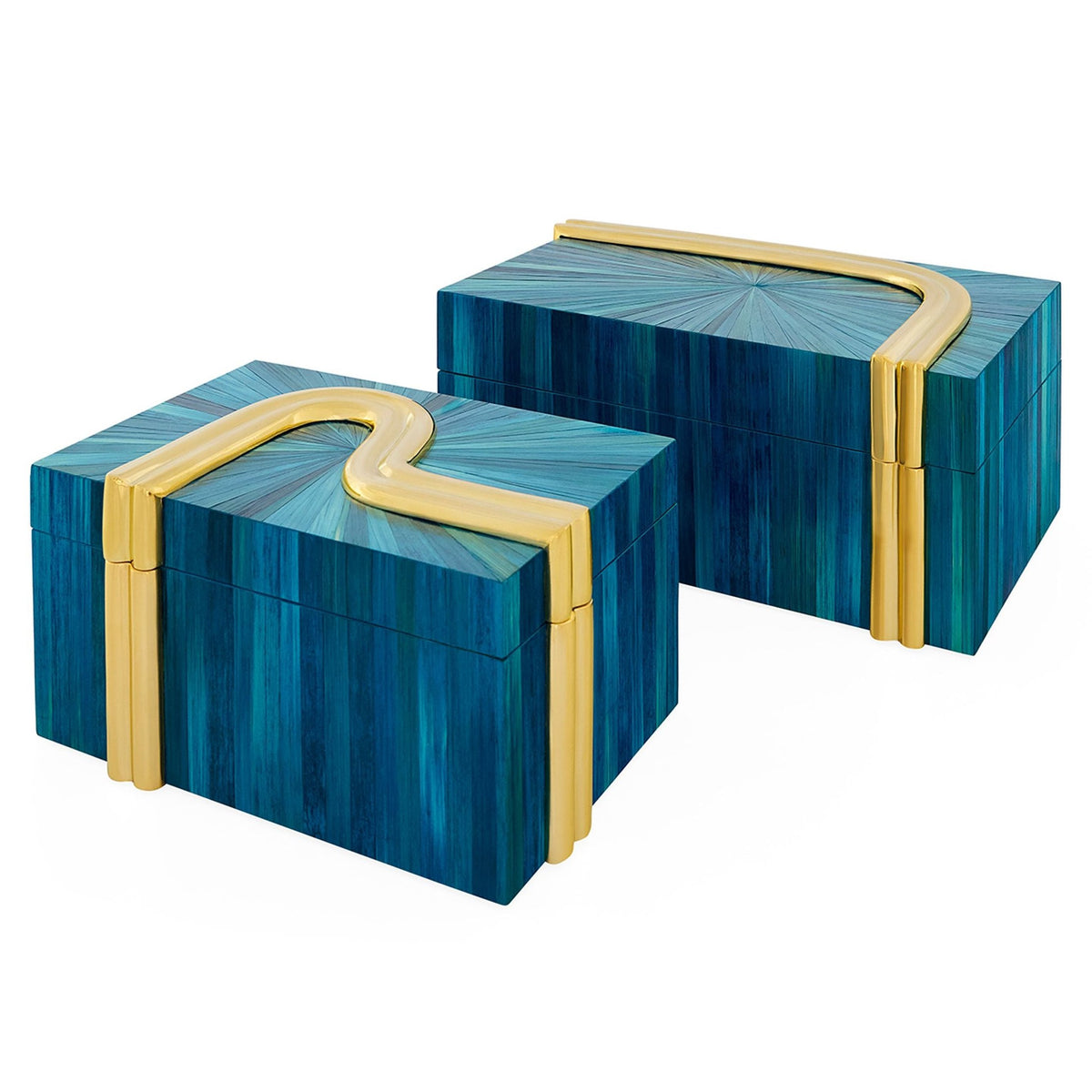 Jonathan Adler Bijoux Small Box, Turquoise