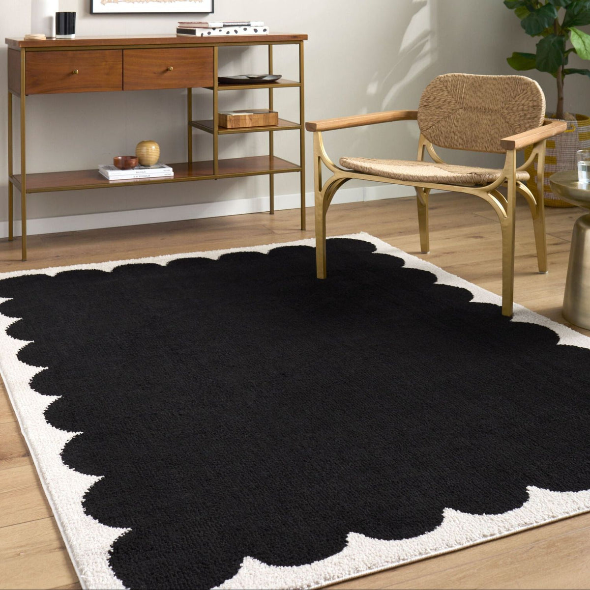 Livabliss Fossay Shag FSG-2341 Machine Woven Rug