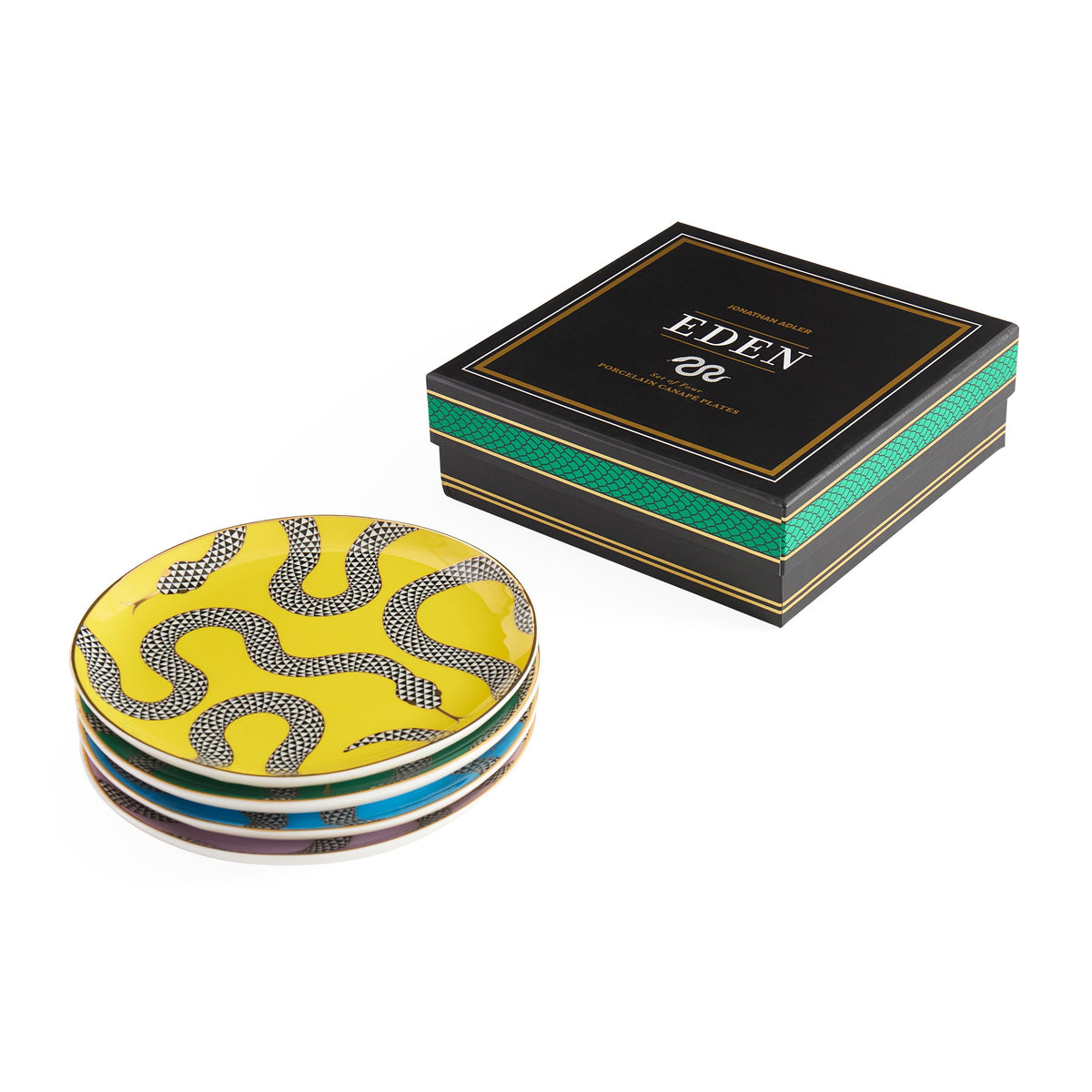 Jonathan Adler Eden Small Plate Set