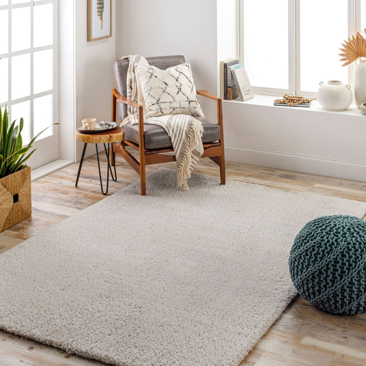 Livabliss Cloudy Shag CDG-2301 Machine Woven Rug
