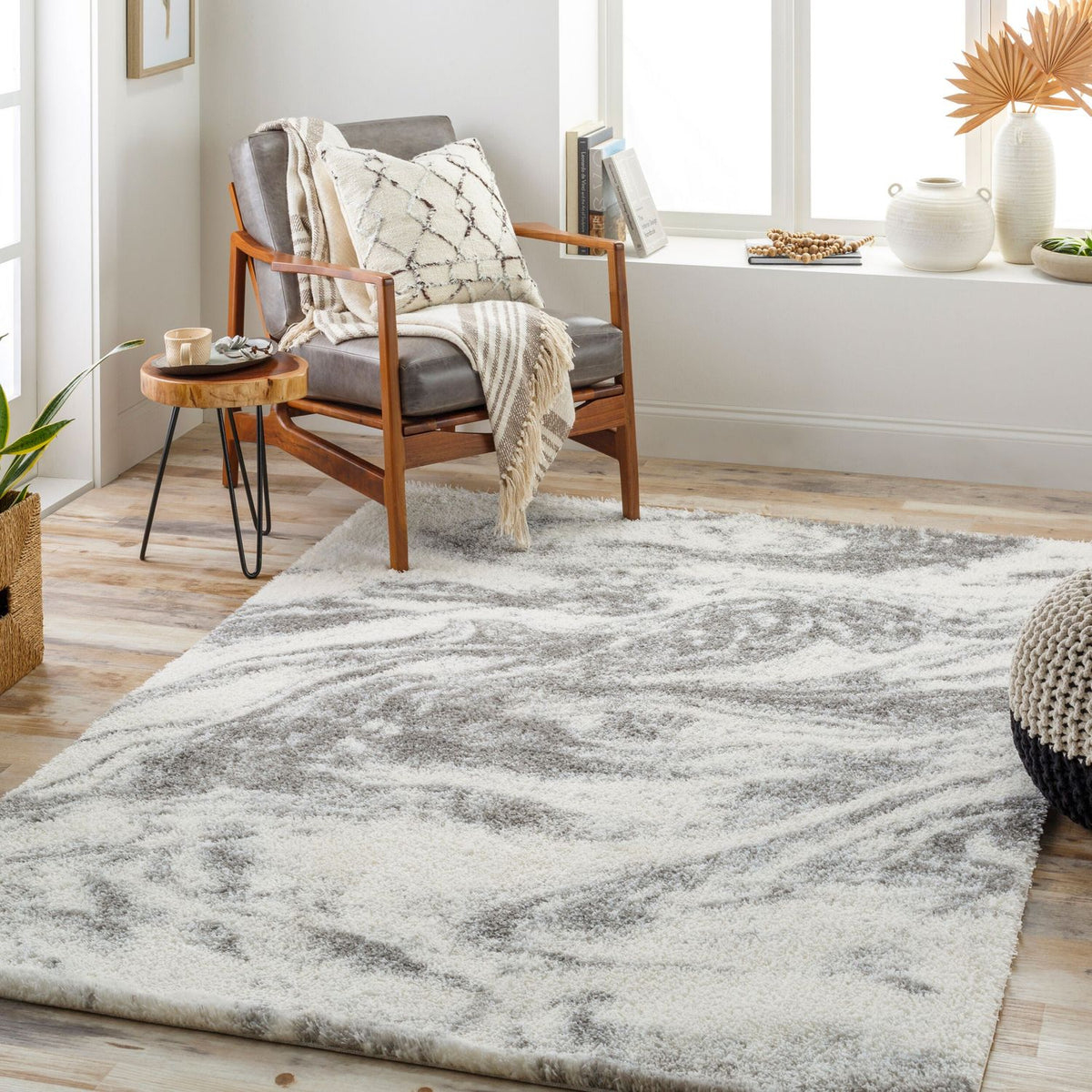 Livabliss Cloudy Shag CDG-2308 Machine Woven Rug