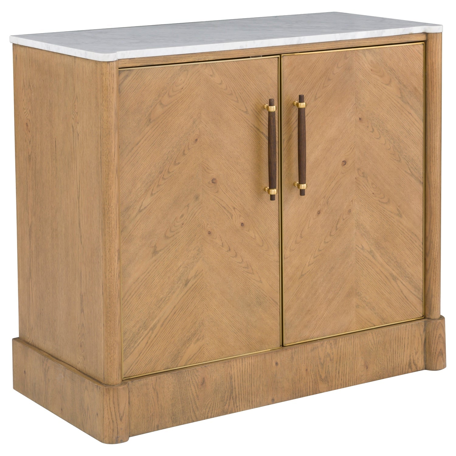 Fairfield Chair Maxwell Sunlit Oak Mobile Bar Cabinet - Sunlit Oak bar cabinet