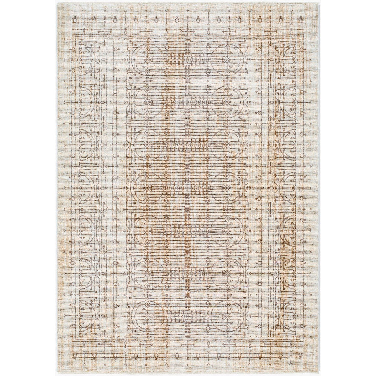 Frank Lloyd Wright Foundation x Livabliss Usonia USO-2304 Machine Woven Rug