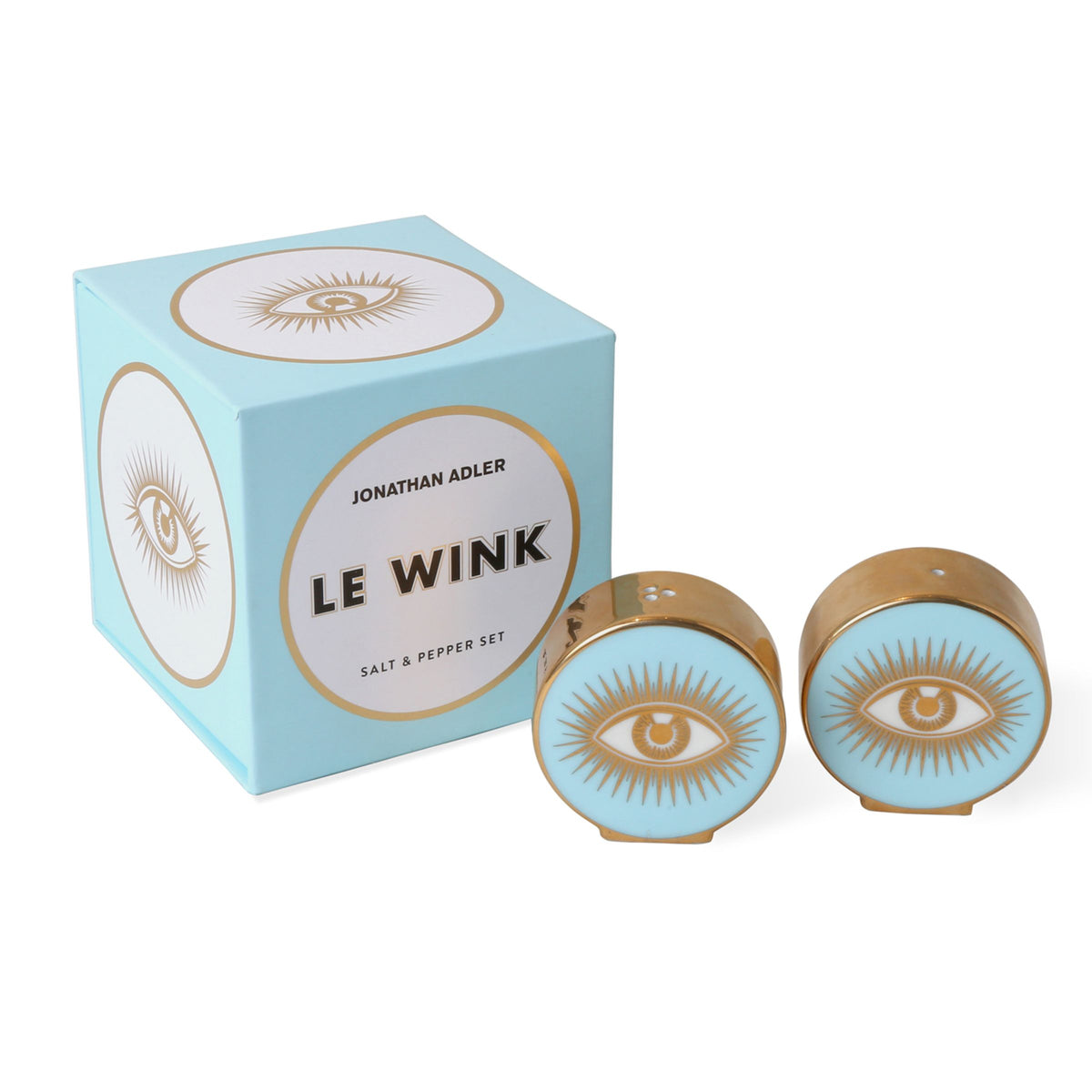 Jonathan Adler Le Wink Salt & Pepper Set