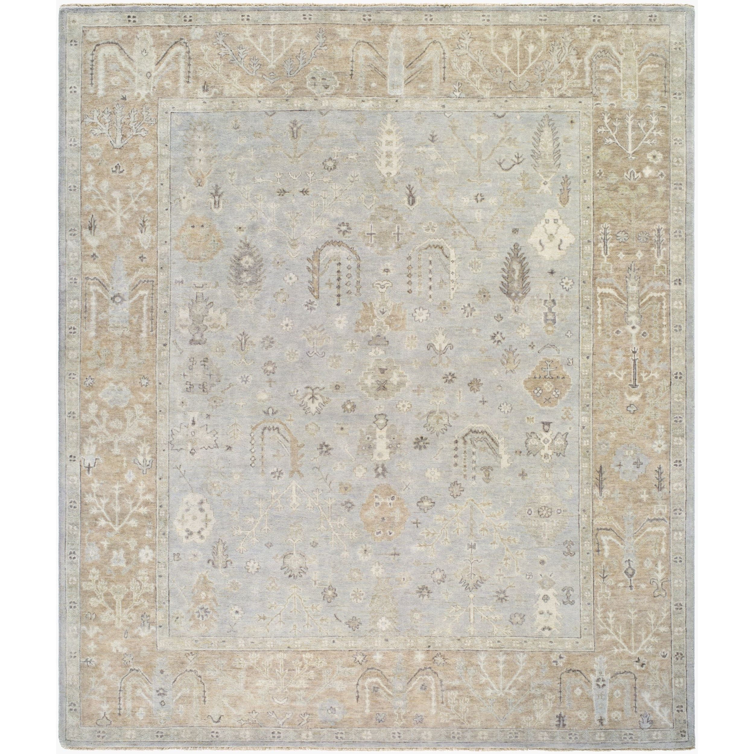 Surya Normandy hand-knotted rug in 100% wool