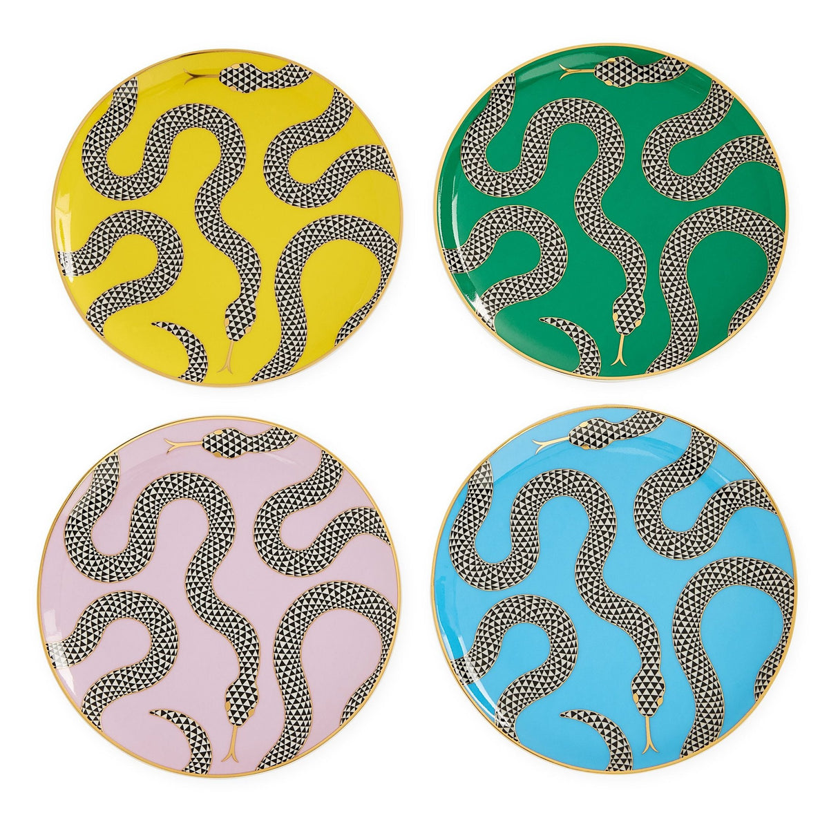 Jonathan Adler Eden Small Plate Set