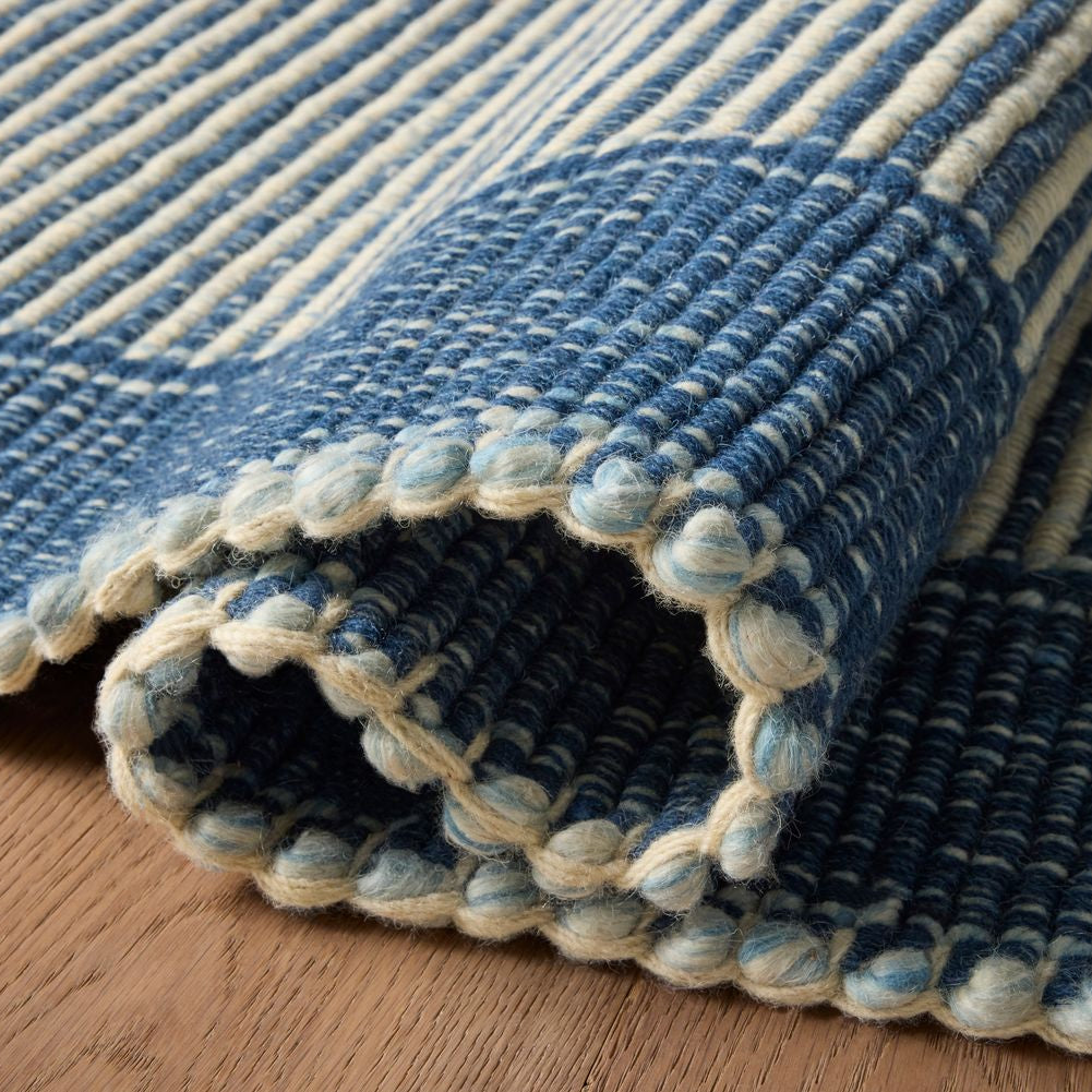 Loloi Sigrid Indigo / Ivory Hand Woven Rug