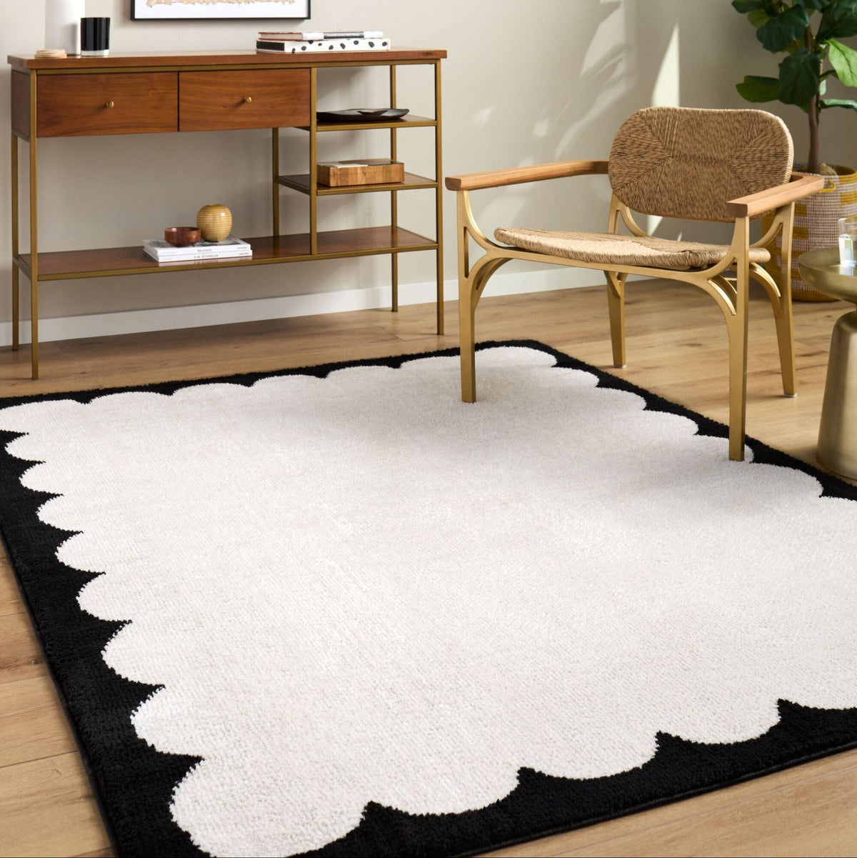Livabliss Fossay Shag FSG-2342 Machine Woven Rug