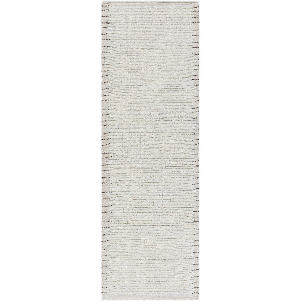 Surya Khyber KHY-2306 Hand Knotted Rug in wheat, beige, dark brown and tan