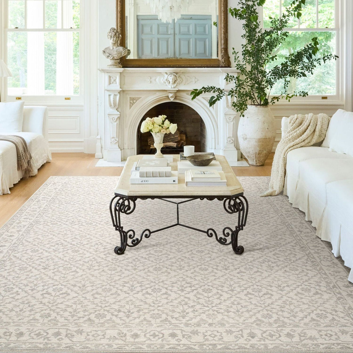 Nabela Noor Home x Livabliss Maan NBMA-2301 Machine Woven Rug