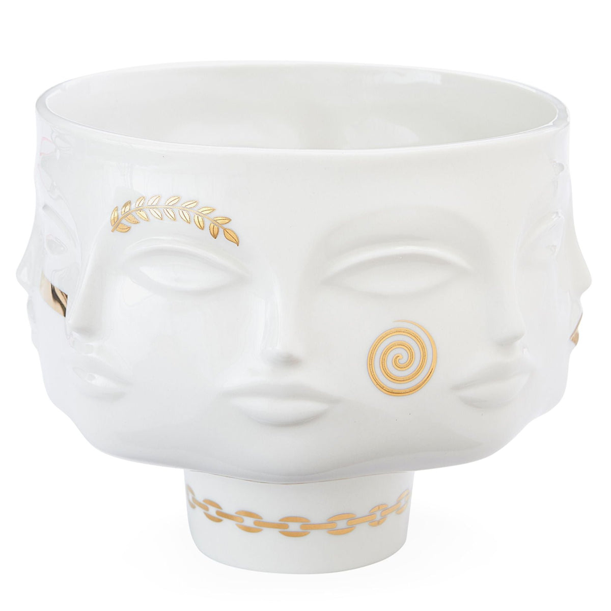 Jonathan Adler Gilded Dora Maar Pedestal Bowl